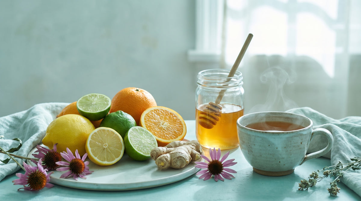 Agrumi, zenzero, echinacea e miele - difese d'estate, Natural Novi