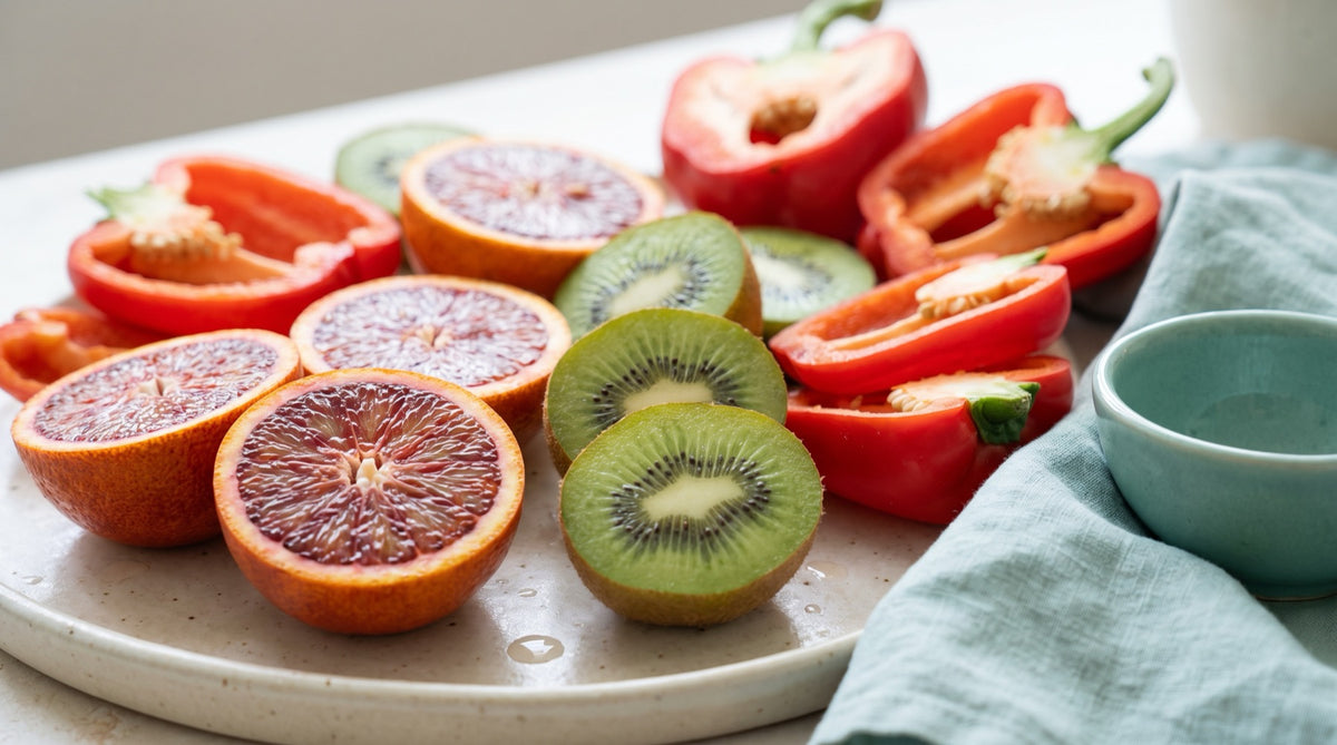Arance, kiwi e peperone rosso: gli alimenti ricchi di vitamine per il sistema immunitario