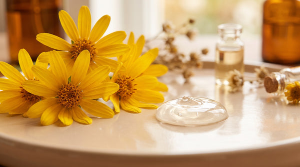 Fiori di arnica e gel: la versione forte e concentrata