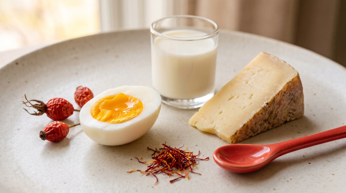 Uovo, formaggio e latte: gli alimenti ricchi di vitamina B12