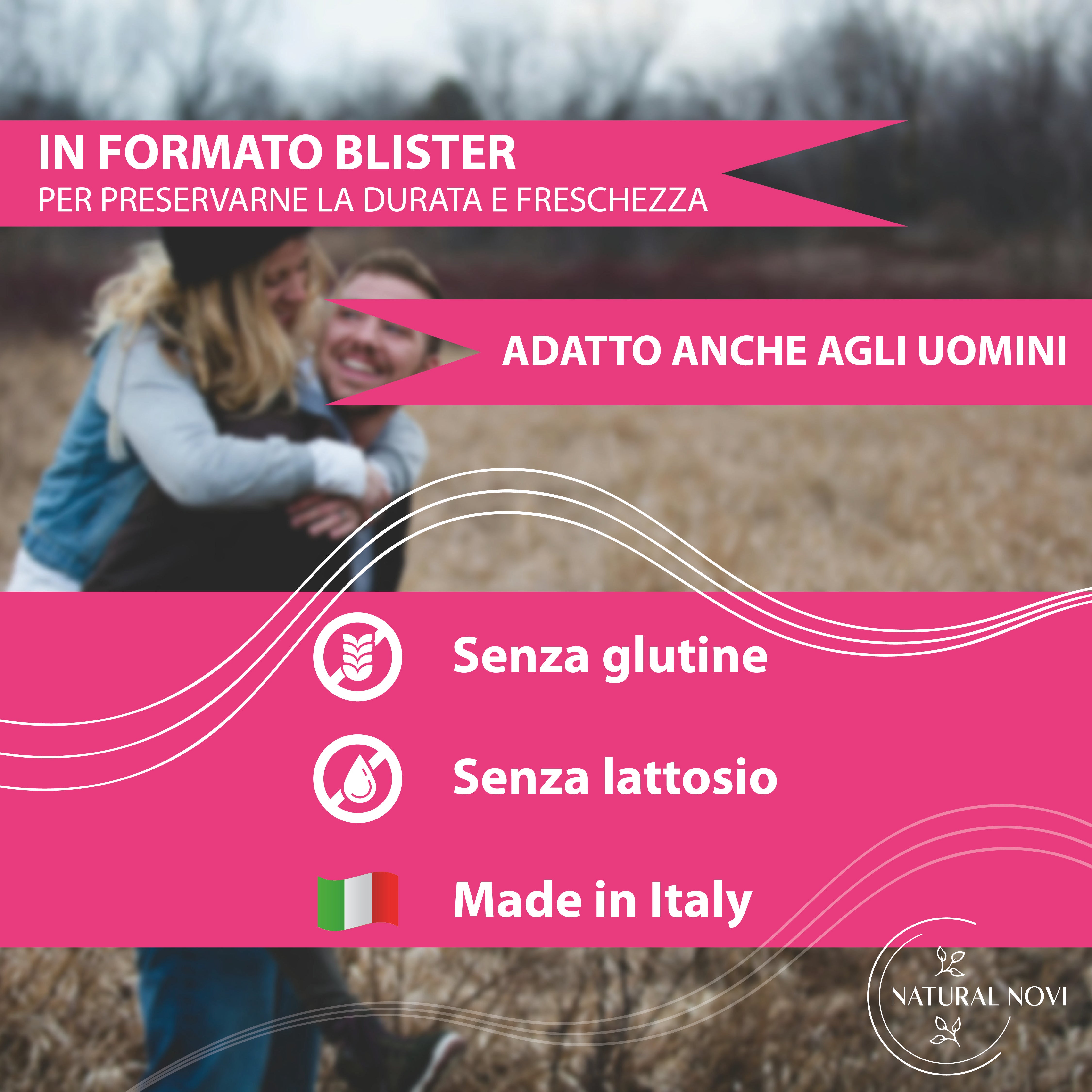 NaturalCyst® | D-mannosio puro con fermenti lattici probiotici | Acido Ialuronico | Mirtillo rosso | per Candida Vaginosi e infezioni delle vie urinarie | Vegan, senza Glutine, Senza lattosio