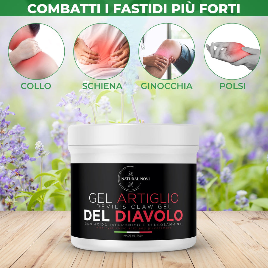 Pomata Artiglio del diavolo forte Natural Novi ultra concentrata, maxi formato da 550 ml — foto 5
