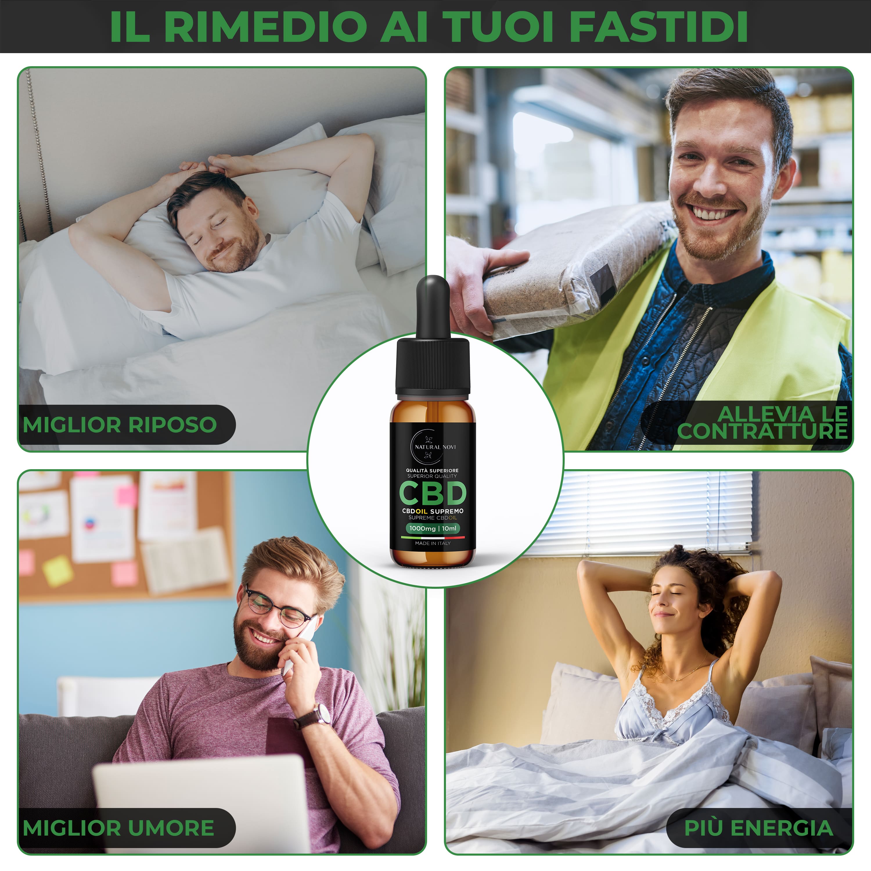 Supreme oil 10% olio Biologico | 100% Italiano - naturalnovi