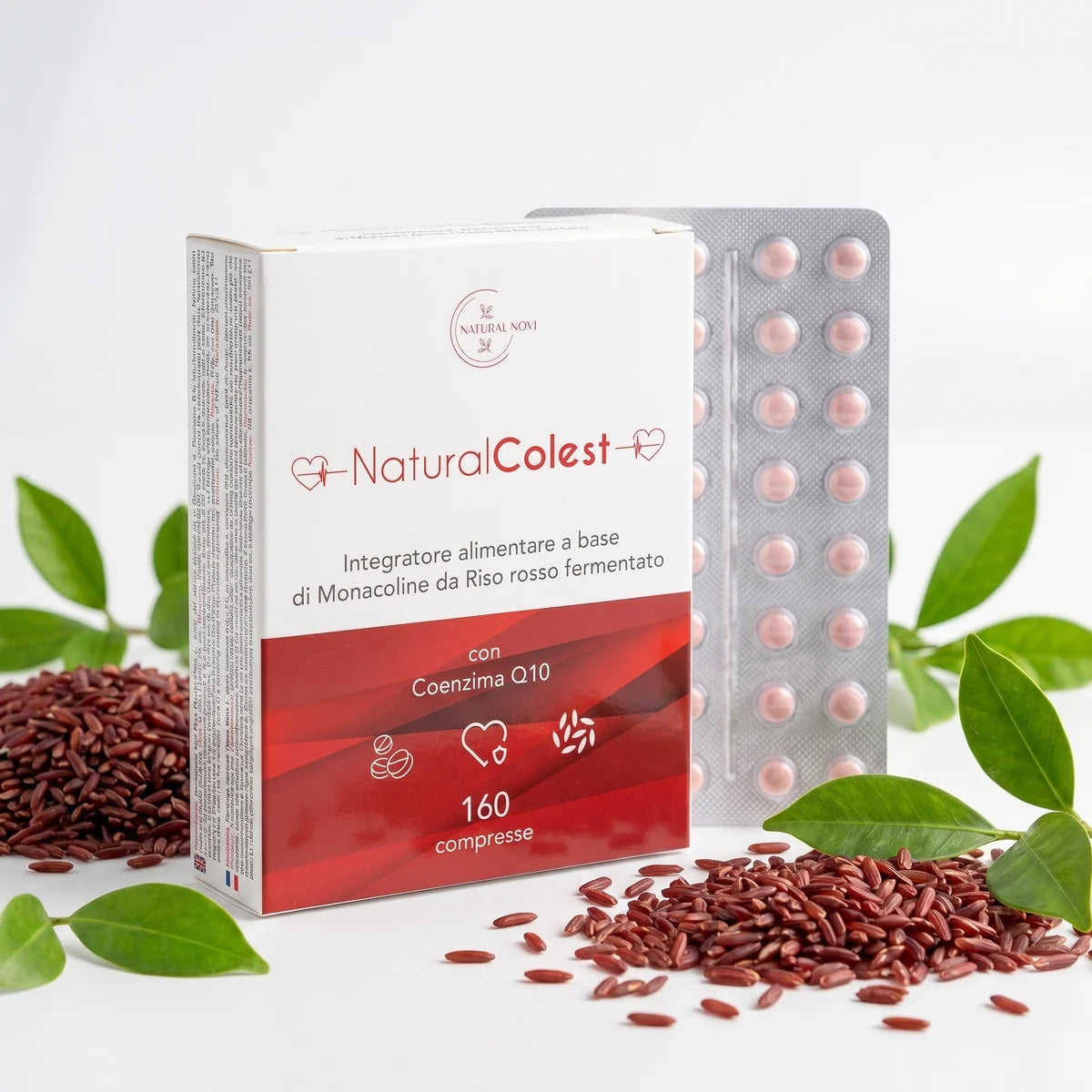 Riso Rosso Fermentato con Coenzima Q10